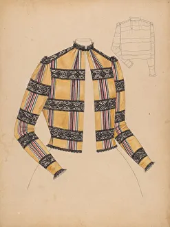 Dorothy Gernon Prints: Jacket, c. 1937. Creator: Dorothy Gernon