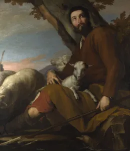 Ribera Prints: Jacob with the Flock of Laban, ca 1638. Artist: Ribera, Jose, de (1591-1652)