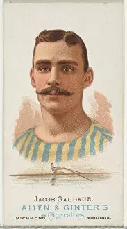 Oarsman Collection: Jacob Gaudaur, Oarsman, from Worlds Champions, Series 1 (N28) for Allen &