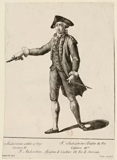 Assassination Gallery: Jacob Johan Anckarström (1762-1792), 1792. Creator: Lotter, Matthäus Albrecht (1741-1810)