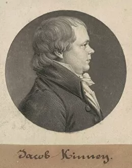 Jacob Kinney, 1808. Creator: Charles Balthazar Julien Févret de Saint-Mémin