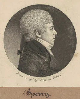 Jacob Sperry, 1800. Creator: Charles Balthazar Julien Fevret de Saint-Memin