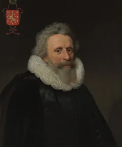 Netherlandish Collection: Jacob van Dalen (1570-1644), Called Vallensis, 1640. Creator: Michiel van Mierevelt