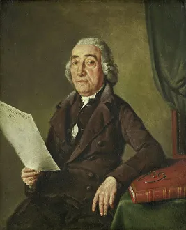 Wijbrand Hendriks Prints: Jacob de Vos Sr (1735-1833), Amsterdam Art Collector, 1811. Creator: Wybrand Hendriks