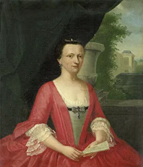 Drapes Prints: Jacoba Maria van Bueren said van Regteren (1718-91)