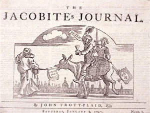 The Jacobites journal, 1774. Artist: William Hogarth