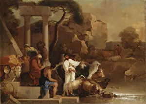 S Bastien 1616 1671 Prints: Jacobs Departure