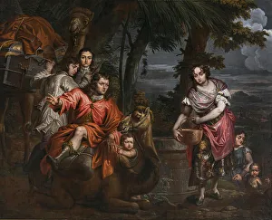 Canaan Prints: Jacob's Return to Canaan. Creator: Quellinus, Erasmus, the Younger (1607-1678)