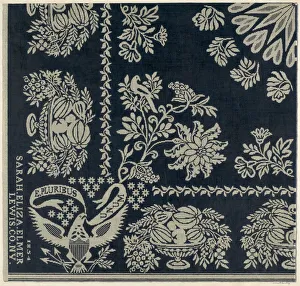 Animal Motif Prints: Jacquard, 1935 / 1942. Creator: Merkley, Arthur G