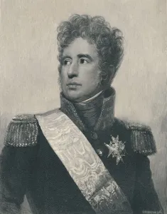 Francois Gerard Prints: Jacques-Alexandre-Bernard Law, Marquis of Lauriston, c1810, (1896). Artist: T Johnson