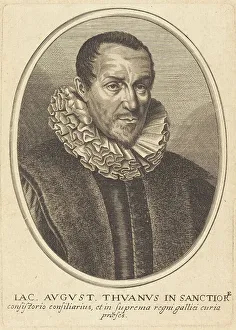 Jacques-Auguste de Thou. Creator: Balthasar Moncornet
