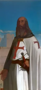 Hospitalier Prints: Jacques de Molay, Grand Master of the Knights Templar