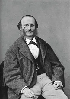 Jacques Offenbach (1819-1880), German-born French composer, cellist and impresario of the romantic Artist: Nadar