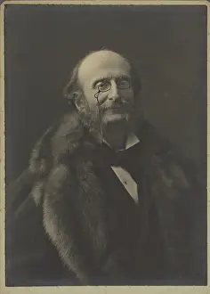 Jacques Prints: Jacques Offenbach, negative 1875-1879; print 1890-1900. Creators: Nadar, Paul Nadar