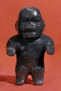 Adult Prints: Jade figurine, probably a child although the Olmecs used to represent adults with