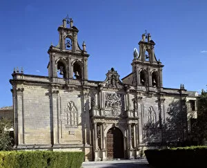 Images Dated 12th July 2018: Jaen Ubeda Iglesia De Santa Maria De Los Reales Alcazares. Fachada Siglo XVII