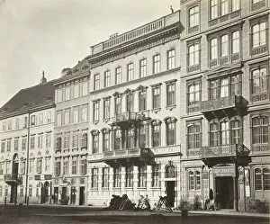 Jägerzeile No. 39, Wohnhaus des Herrn Stef. Mayerhofer, 1860s. Creator: Unknown