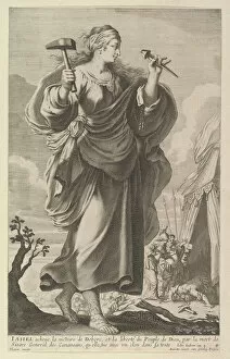 Heroine Gallery: Jahel, 1647. Creators: Abraham Bosse, Gilles Rousselet
