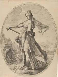 Jahel from Heroes and Heroines of the Old Testament, ca. 1597. ca. 1597