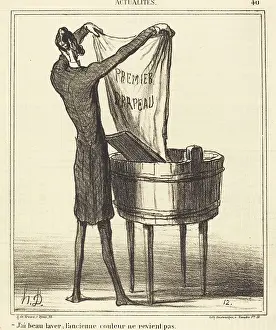 Symbolic Prints: J'ai beau laver; l'ancienne couleur ne revient pas