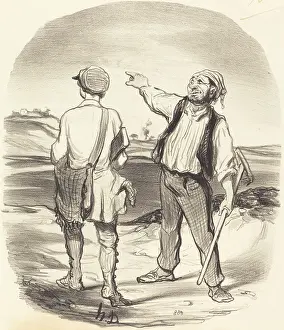Hunter Prints: J'ai vu un lievre de l'autre cote d'la ferme