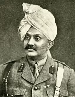 The Jam Sahib of Nawanagar (Prince Rantjitsinhji)... First World War, January 1915, (c1920)