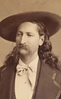 Scouts Gallery: James B. Wild Bill Hickock, ca. 1873. Creator: Jeremiah Gurney