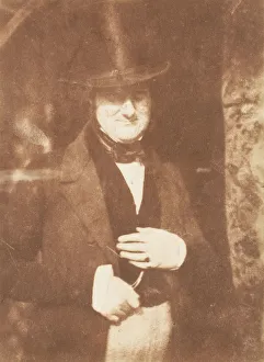 David Octavius Prints: James Ballantine, 1843-47. Creators: David Octavius Hill, Robert Adamson