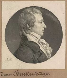 James Breckinridge, 1808. Creator: Charles Balthazar Julien Févret de Saint-Mé