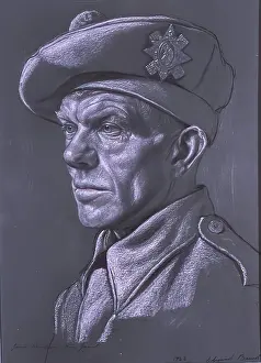 Voluntary Prints: James Davidson, Home Guard, 1942. Creator: Edward Baird