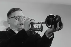 Trumpet Players Prints: James Davison, Davison-Hemstock Quintet