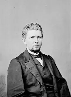 Wilson Collection: James Falconer Wilson of Iowa, between 1855 and 1865. Creator: Unknown