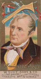 James Fenimore Cooper, from the series Great Americans (N76) for Duke brand cigarettes