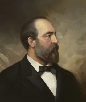 James Garfield, 1881. Creator: Ole Peter Hansen Balling