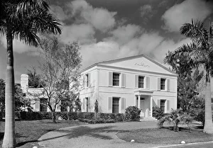 James H. Bereman, residence at 6650 Roxbury Ln. LaGorce Island, Miami Beach, Florida, 1940. Creator: Gottscho-Schleisner, Inc
