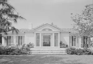 Patio Prints: James H. McGraw, Jr. residence in Hobe Sound