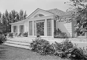 Patio Prints: James H. McGraw, Jr. residence in Hobe Sound