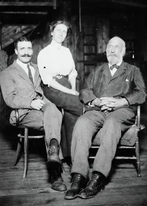 James Hardie Jr. and wife, Rev. Willard, between c1910 and c1915. Creator: Bain News Service