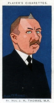 Alick Pf Gallery: James Henry Thomas, British trade unionist and politician, 1926.Artist: Alick P F Ritchie