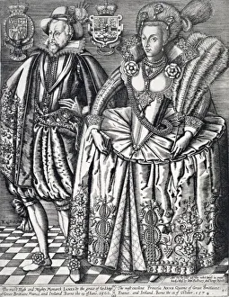 James I, King of England, Scotland and Ireland, and Anne of Denmark, 1618. Artist