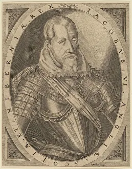 James Vi Prints: James I, King of Great Britain. Creator: Christoffel van Sichem I