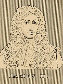James Ii Collection: James II, (1633-1701), 1830. Creator: Unknown