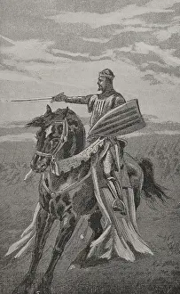 James II of Aragon, so-called "the Just" (1267-1327), 1890. Creator: Unknown