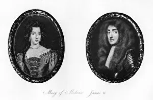 King James Ii Collection: James II and Mary of Modena, (1907)
