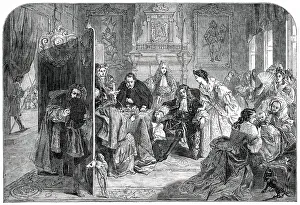 Shocked Prints: James II. in his Palace of Whitehall