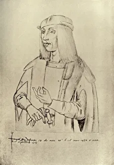 Charles Robert Leslie Fletcher Collection: James IV, King of Scotland, (1909). Artist: Jacques Leboucq