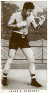 Fighter Prints: James J Braddock, Irish-American boxer, 1938
