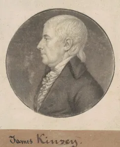 James Kinsey, 1807. Creator: Charles Balthazar Julien Fevret de Saint-Memin
