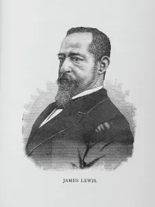 Mixed Race Prints: James Lewis, 1887. Creator: Unknown