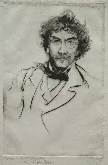 James MacNeill Whistler, 1903. Creator: Paul Cesar Helleu (French, 1859-1927)